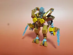 Starcraft Protoss Zealot & Zerg Zergling