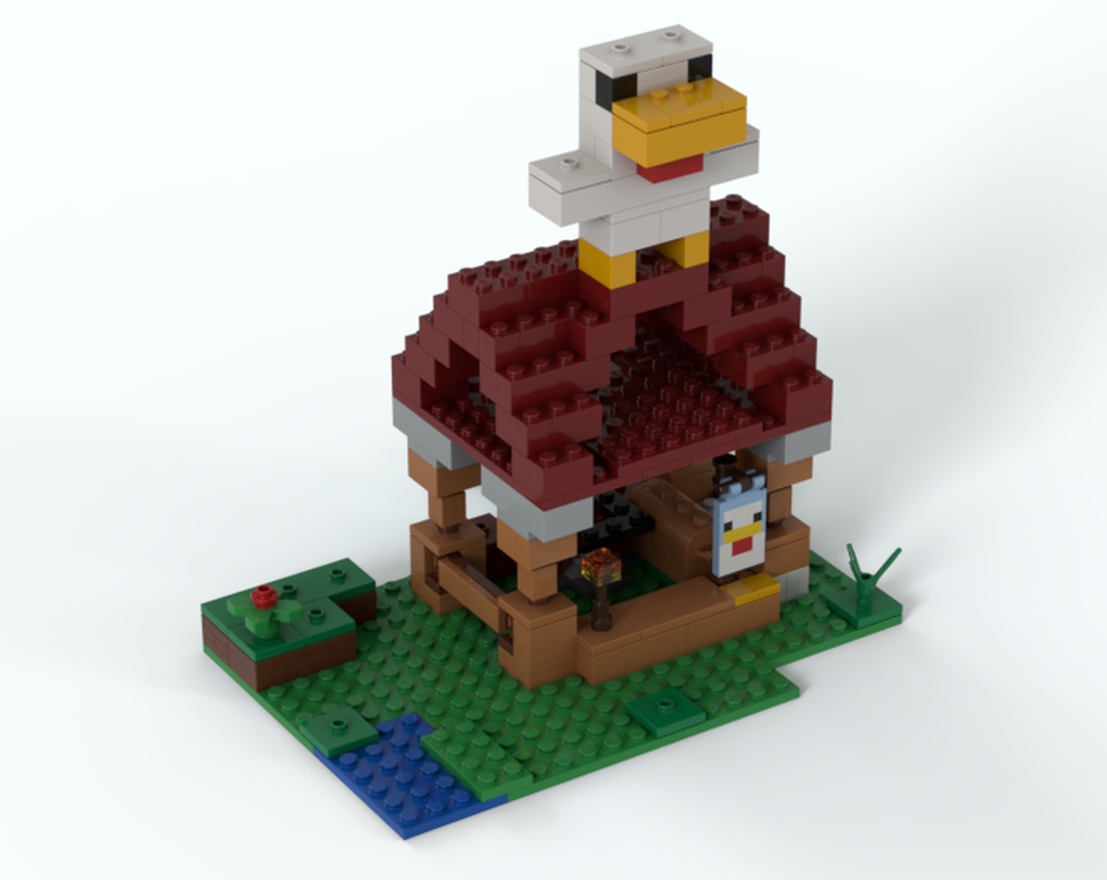Lego steve's lava chicken shack
