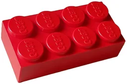 Jumbo Brick 2 x 4 [Samsonite Version]
