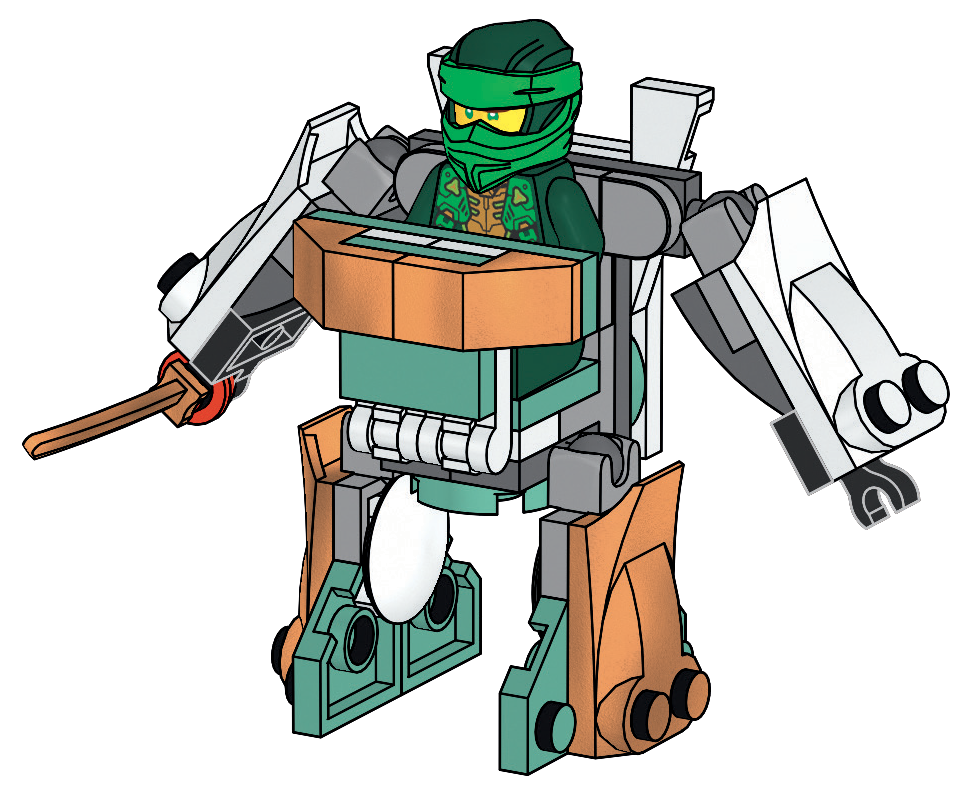 Lego Lloyd with Mech