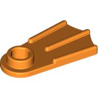 Lego Minifig Footwear Flipper [Thick] / Orange