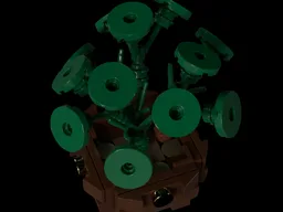 Chinese Prosperity Plant mini model
