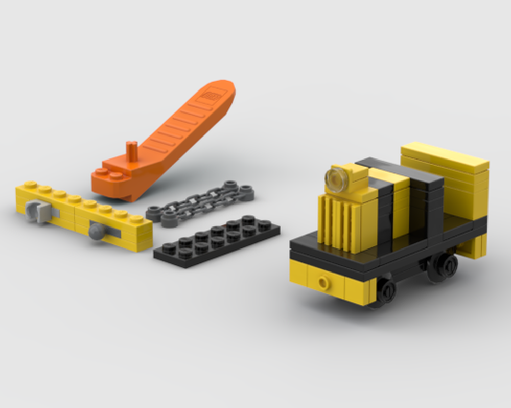 Lego Honeycomb Farm Railroad Diesel