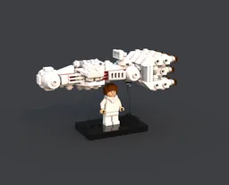 Mini CR-90 Corellian Corvette Tantive IV Blockade Runner