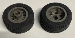 Wheel 30.4 x 14 VR with Black Tire 30.4 x 14 VR (2994 / 6578) / Dark Gray