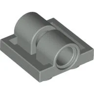 Plate Special 2 x 2 with 2 Pin Holes / Light Gray