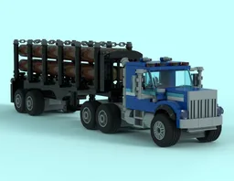 Buffalo Logging Truck
