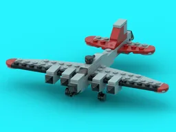 B-17 Flying Fortress Red