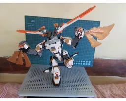 Blazing Falcon mech