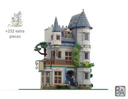 Modular Castle Bed & Breakfast - Modification of Set 42638