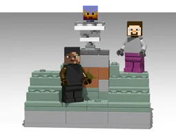 Trial Chamber Minifig Display Stand