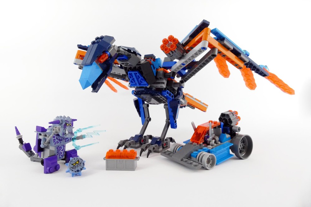 Lego Clay's Fire Crow - Lego Nexo Knights 70351 Alternate MOC