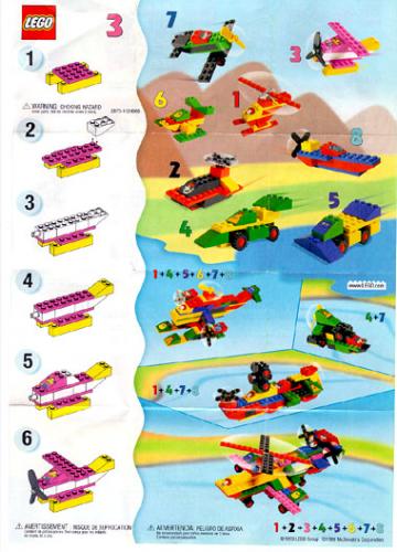 Lego Prop Plane