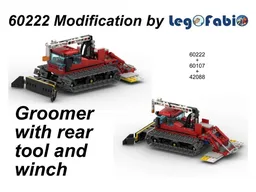Snow groomer Modification
