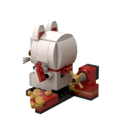 lucky cat motorized