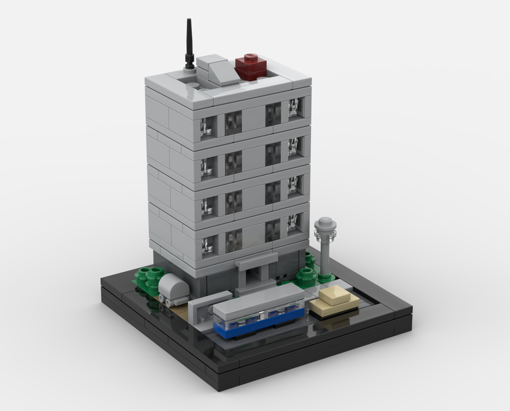 Lego Panel Building Diorama