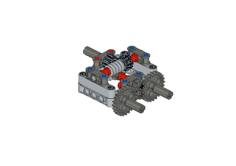 Lego simple 1 input and 2 output