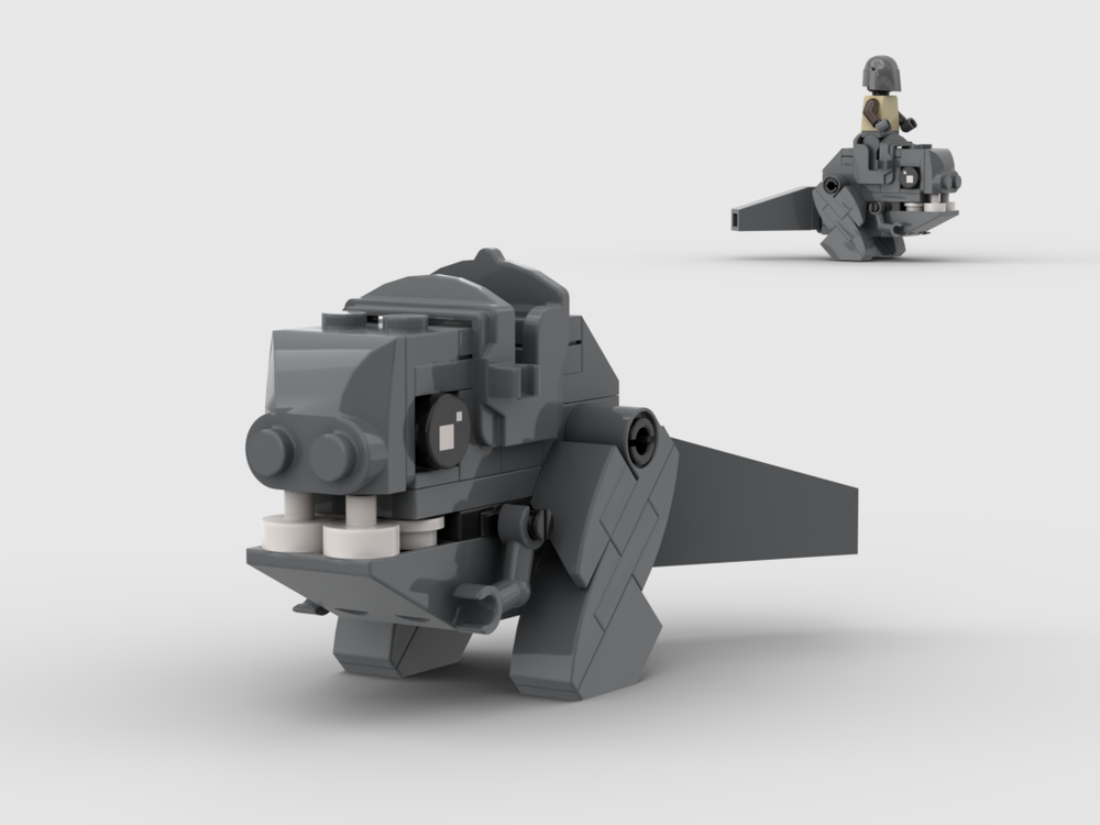 Lego Blurrg from the Mandalorian