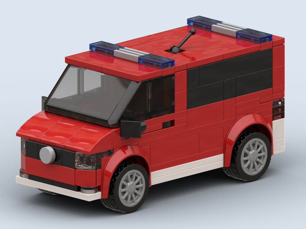 Lego German Emergency Doctor Van