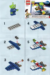 Alien Space Ship polybag