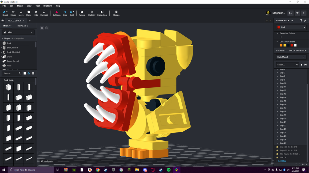 Lego R.E.P.O. Duck