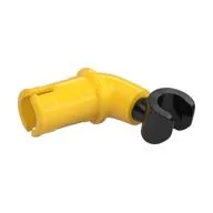 Arm, with Pin, Black Hand [Plain] / Yellow