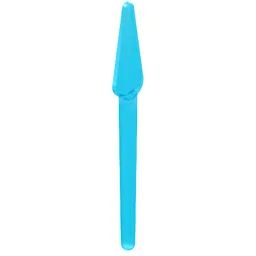 Weapon Pike / Spear Round End / Trans-Light Blue