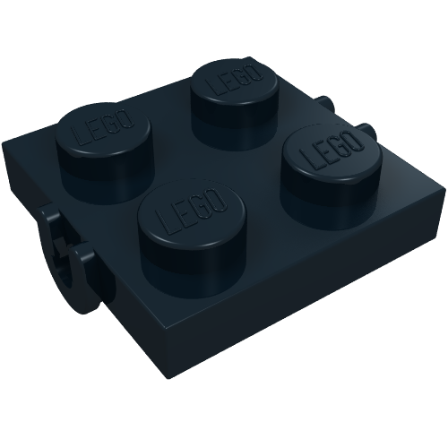Lego Plate Special 2 x 2 with Small Holes for Metal Axle