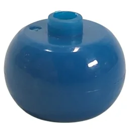 Pen Bead, Round Orb / Blue