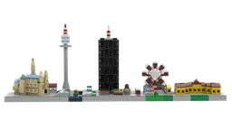 Vienna City Skyline