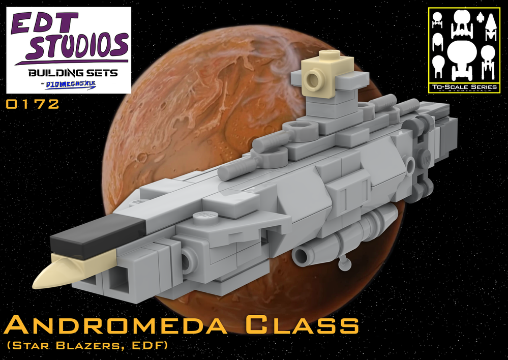 Lego Andromeda Class (EDF)