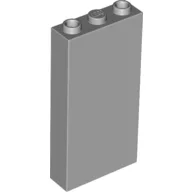 Brick 1 x 3 x 5 with Side Supports / Light Bluish Gray