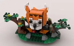 Jungle Explorer Tribute (Red Panda Statue)