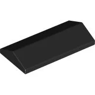 Brick Sloped 33° 2 x 4 Double / Black