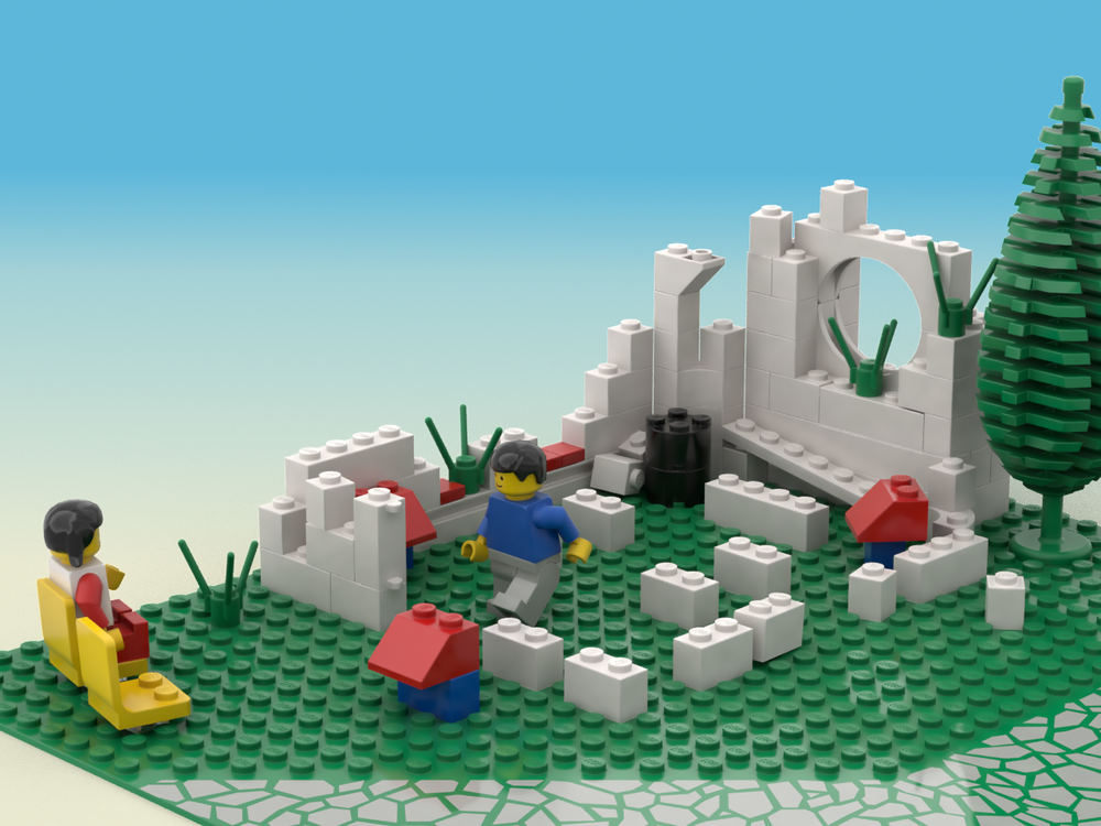 Lego 6374 Church ruin