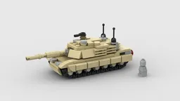 Micro M1 Abrams | 1:80 FREE INSTRUCTIONS