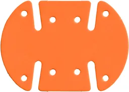 Foam Part for Set 3151 - Scala Basket with 8 Holes / Orange