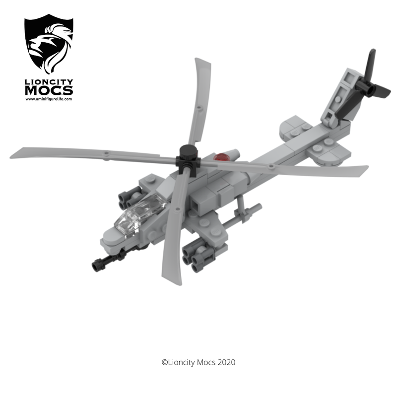 Lego AH-1Z Viper Attack Helicopter Mini MOC