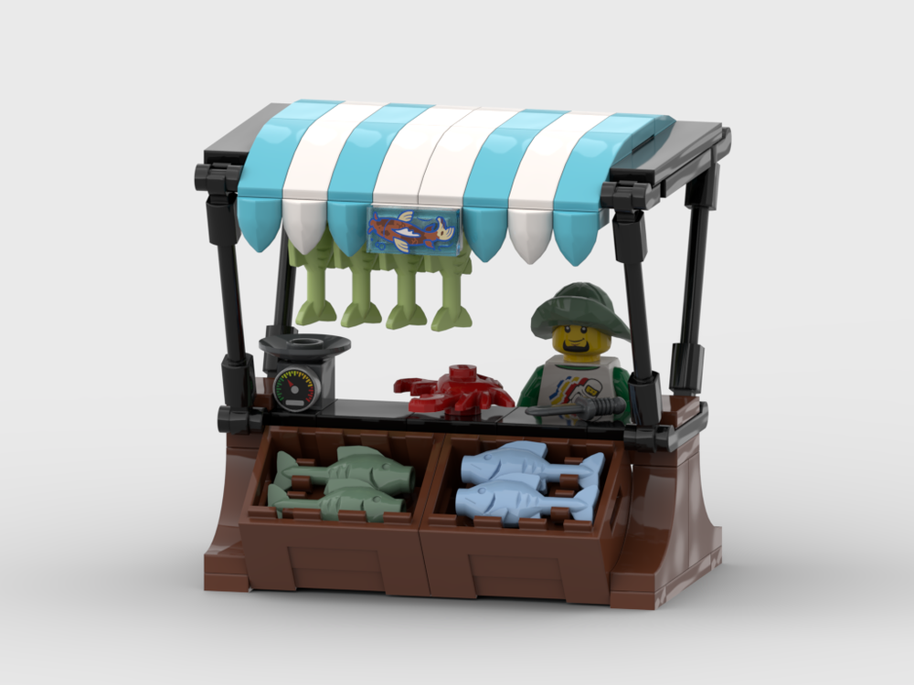 Lego Market stall