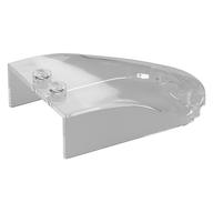 Lego Windscreen 6 x 4 x 1 Curved / Trans-Clear