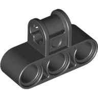 Technic Axle and Pin Connector Perpendicular Triple / Black