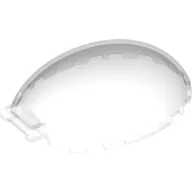 Windscreen 8 x 6 x 2 1/3 Bubble Canopy with Handle / Trans-Clear