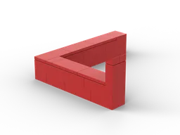 Illusion of a triangle
