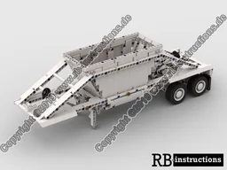Belly Dump Trailer for 42054 Mack Anthem