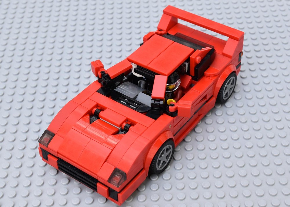 Lego F40 8 stud wide SC style