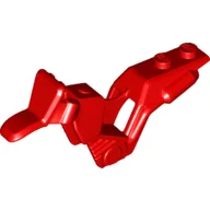Fairing, Motorcycle, Dirt Bike with 1 x 2 Studs / Red