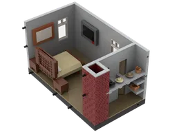 Bungalow part 5 - Bedroom