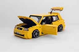 Audi S3 8L Yellow