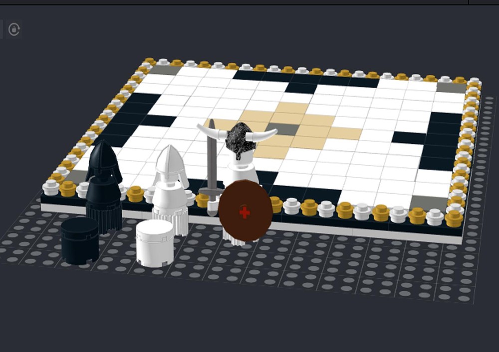Lego Hnefatafl - Viking Chess