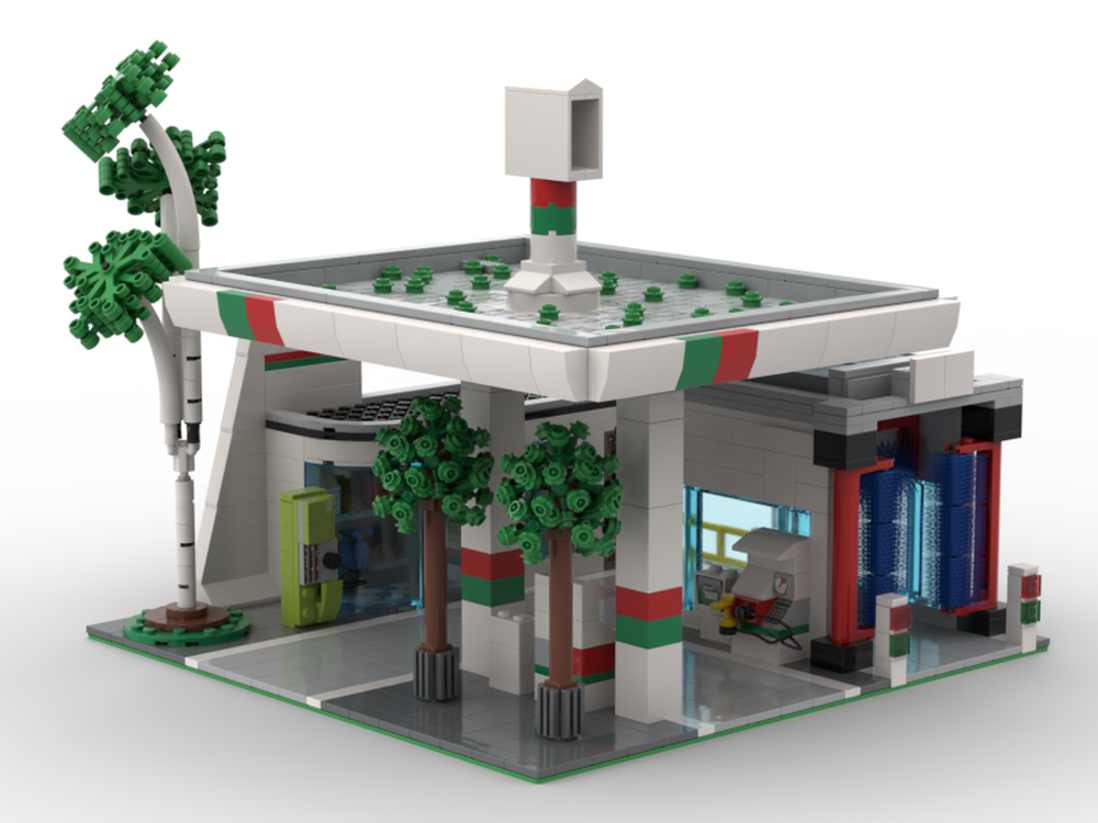 Lego Gas Station